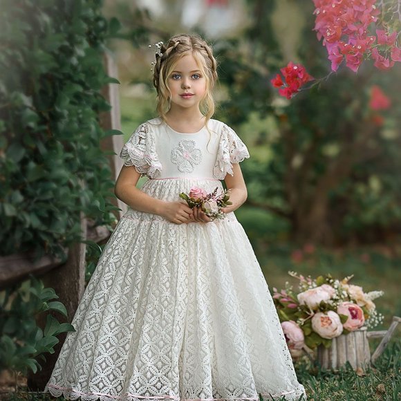 Dollcake Other - NWT Dollcake Free Spirit Lace Dress Frock Wedding Flower Girl Communion sz 5